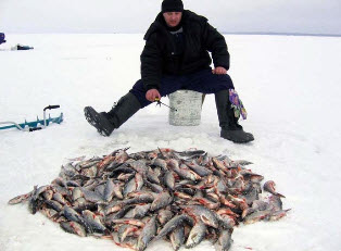 Зимняя рыбалка в феврале