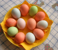 Как накрасить яйца, и сделать пасху